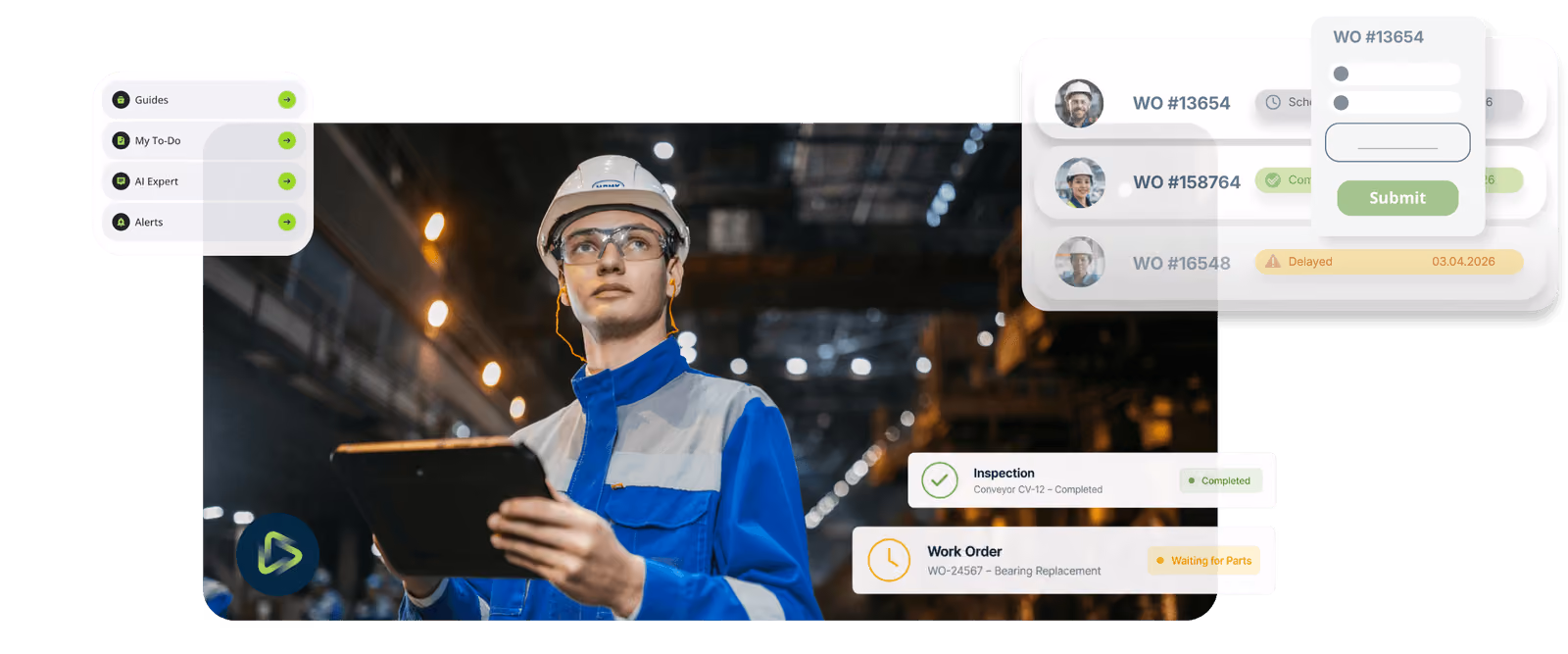 Manufacturing specialist using TemsAI to create smart digital worms and automate workflows