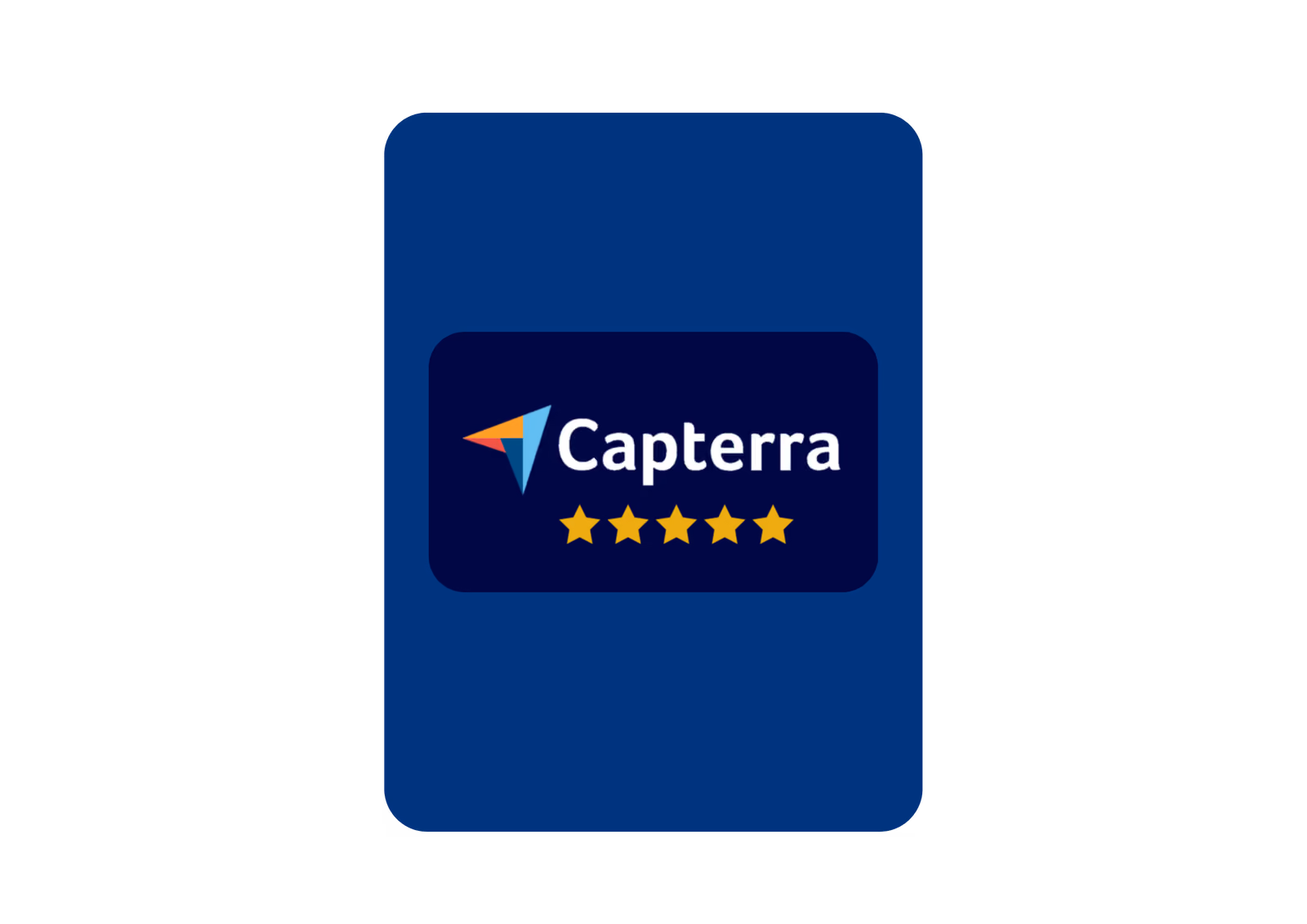 Capterra users top rating