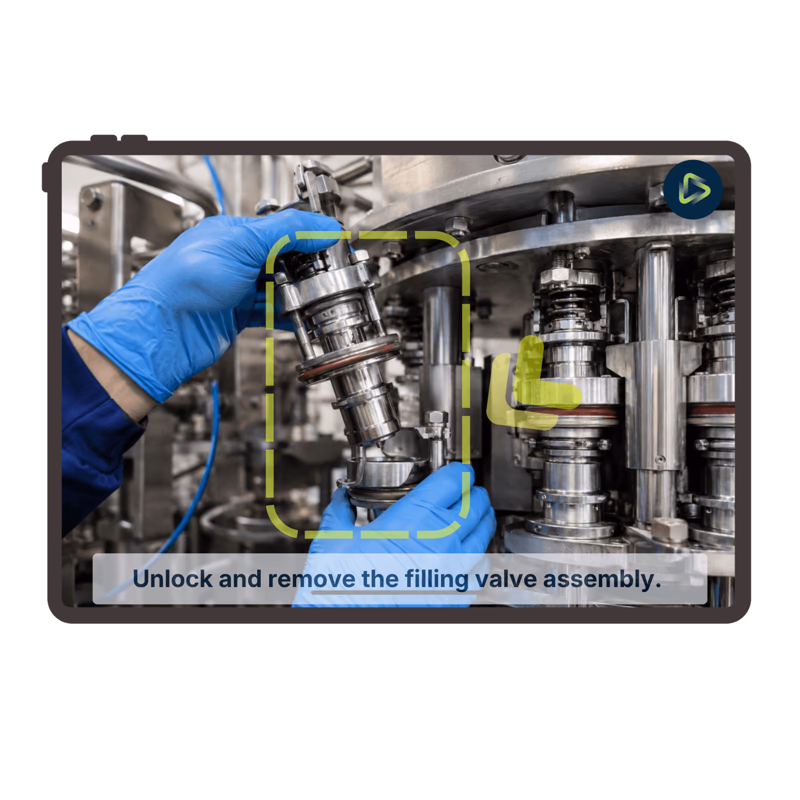 Smart AI created Digital work instructions for connected work