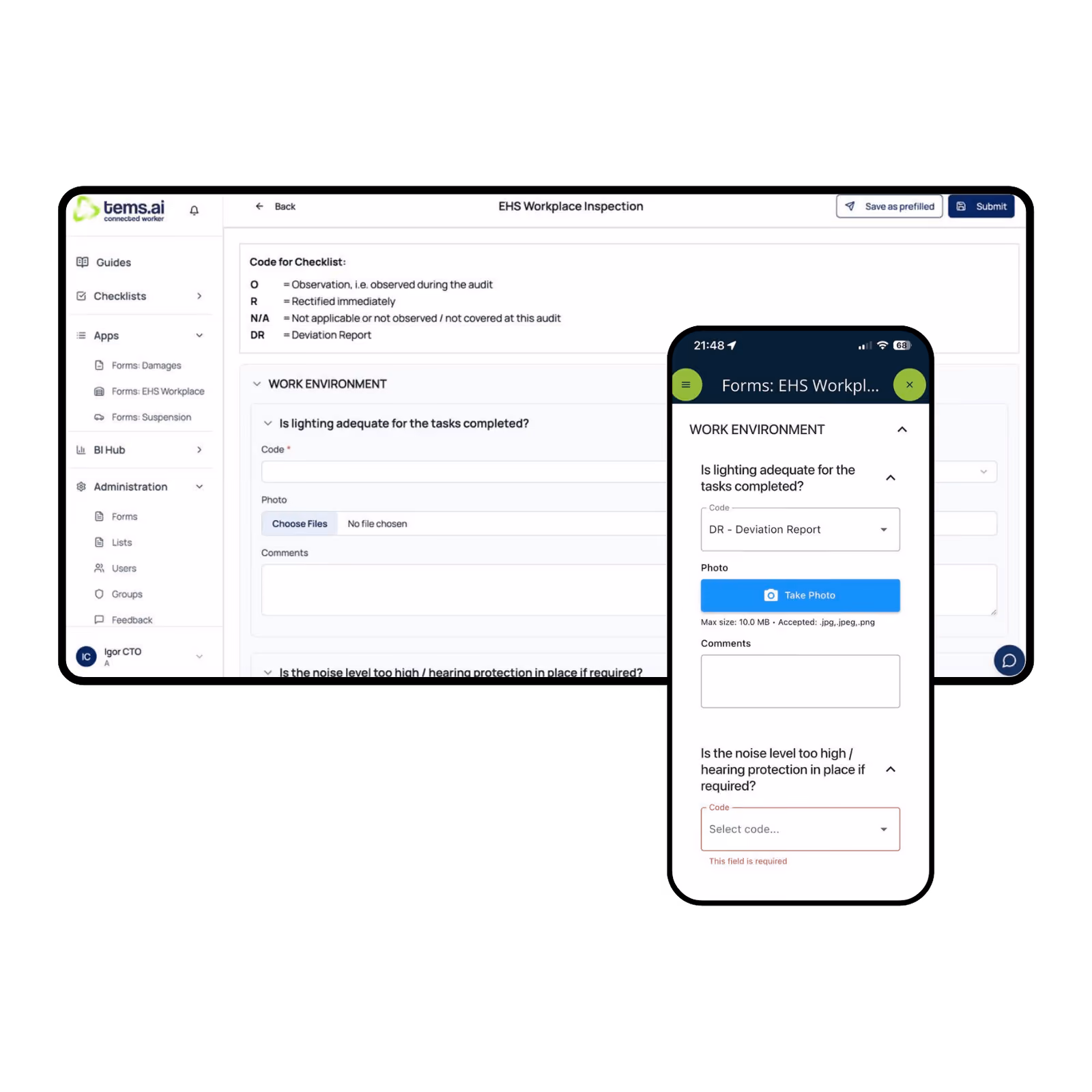 TemsAI screens of digital worms and automate workflows